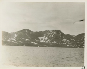 Image of Mountains in front of Grinnell Glacier